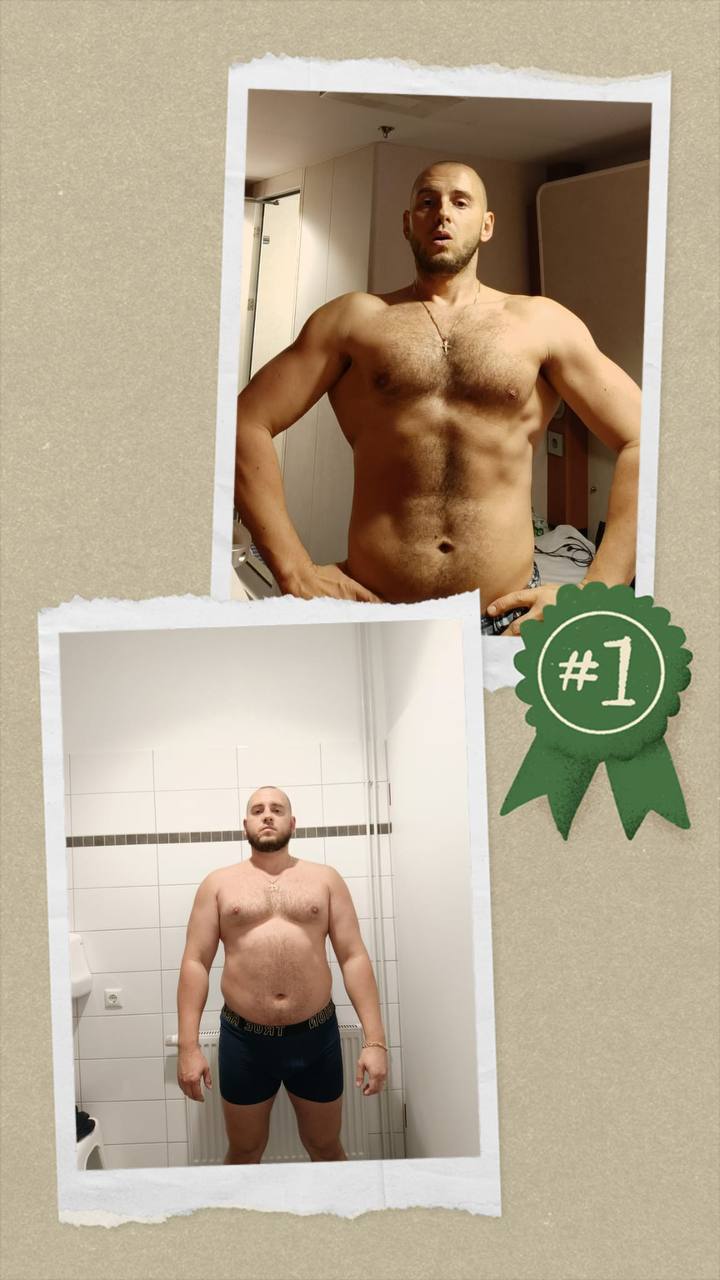 Before and after, 24 weeks